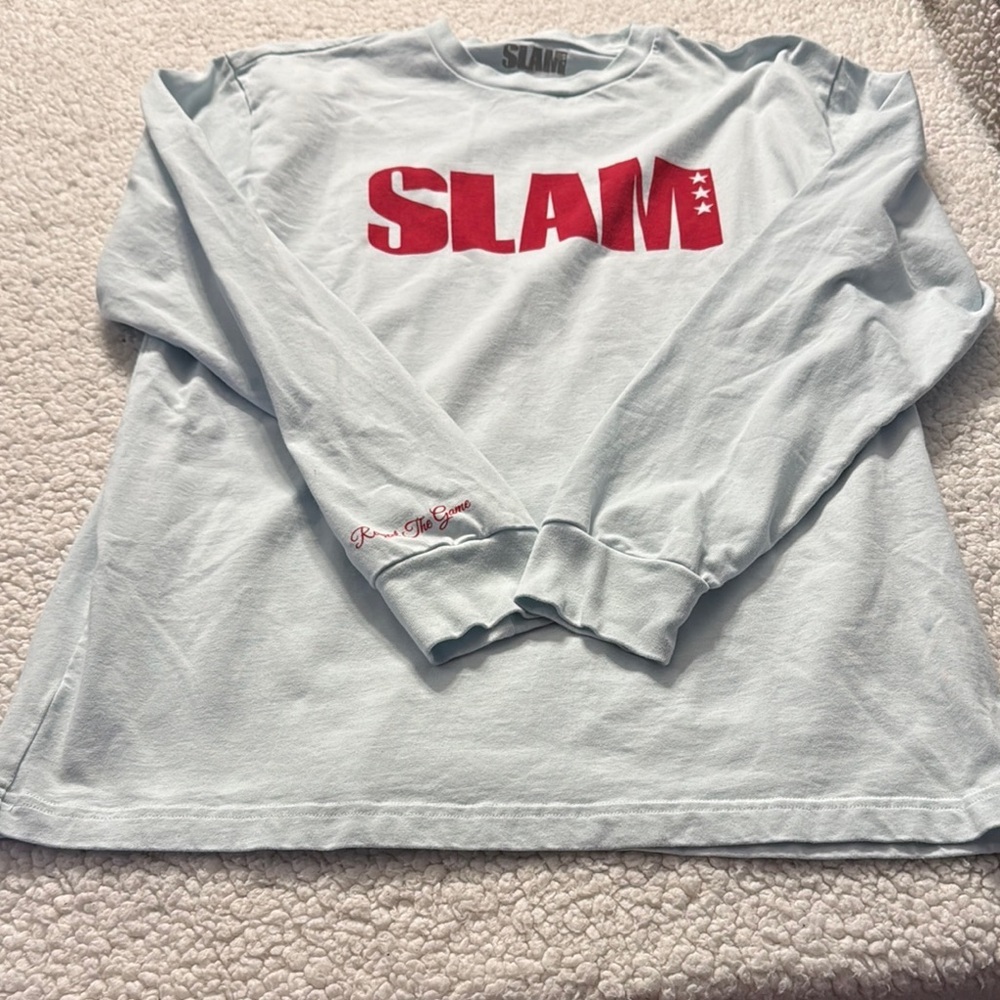 SLAM Light Blue Graphic T-Shirt